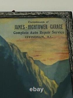 Antiquaire Hightower Garage Auto Store Thermomètre De Publicité Native Indian