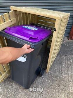 Cacher le magasin de poubelle à roulettes de qualité supérieure