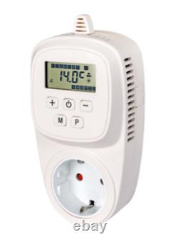 Chronothermostat XTS16 Contrôle du chauffage infrarouge de la salle avec thermostat mâle.