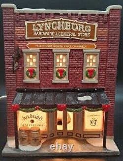 Département 56 Jack Daniels Village Ancien #7 Lynchburg Hardware & General Store Nib