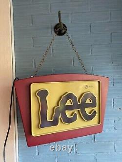 Enseigne néon Vintage Lee Cooper Jeans pour bar, pub, magasin, cave à hommes, logo lumineux de garage