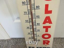 Filtres De Purolateur De Publicité Vintage Magasin D'étain Thermomètre De Garage A-664