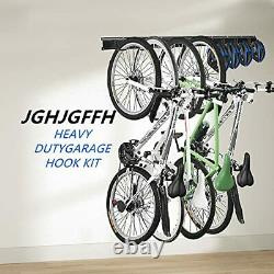 Garage Organisateur De Garage, 8 Crochets Et 3 Store 4 Vélos