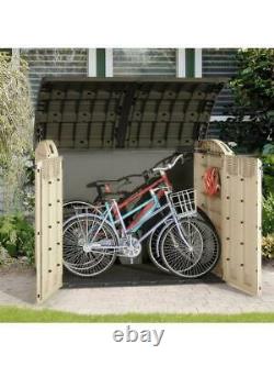 Grand Keter Ultra 6x4 Ft Store Jardin Extérieur Rangement Shed Garage Utility Bicyclettes