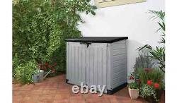 Grand magasin de rangement de jardin extérieur KETER MAX 4x5 FT Garage à vélos de jardin