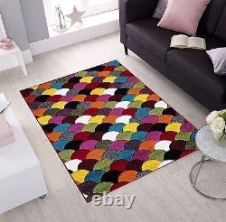 Grands tapis multicolores, petit couloir, tapis de zone, tapis de chambre et de salon