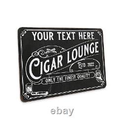 Individualized Cigar Lounge Sign Man Cave Bar Stogie Store Shop Decor 10810121001