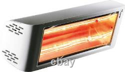 Infralogic Infrared Heater Heliosa Hidesign 44 Al In Carreraweiß 2000 W