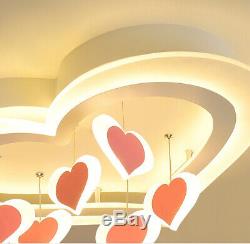 Led Salon Lampe De Plafond Romantic Love Luminaires D'éclairage Magasin De Modern Girl