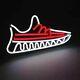 Led Shoes Neon Light Sign Sneaker Lighting Board Display For Store Home Decor