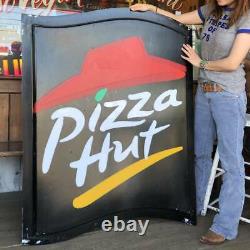 Magasin Take-up Only Pizza Hut 135x105 Grand Panneau D’affichage America Garage