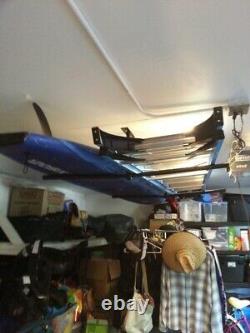 Magasinez Votre Planche Double Échelle Plafond Rack, Hi Port 2 Garage De Rangement