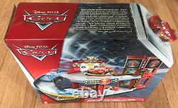 Mattel Voitures Piston Cup Racing Garage Playset Dwb90 Nouveau & Non Ouvert