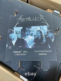 Metallica Garage Inc Promo Store Display Hetfield, Ulrich, Hammett Rare Album CD