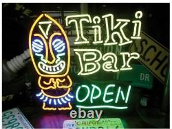 Neon Sign Tiki Bar Bar/signboard Tube Store/american Divers Marchandises Garage