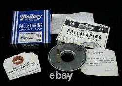 Nos Mallory Advance Plate Buick Olds Cad Pont Hot Rod Distributeur Allumage Gm V8