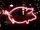 Nouveau Big Pig Animal Store Neon Enseigne Lampe 20x16 Verre Léger Garage Bar Pub Shop