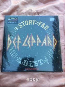 Nouveau Scellé Rare 2x Lp Record Vinyl Def Leppard Best Of Vol 2 Histoire Jusqu'à Présent Rsd