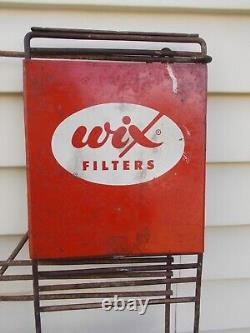 Présentoir pliable en fil de WIX Filters pour station-service/garage/magasin de pièces