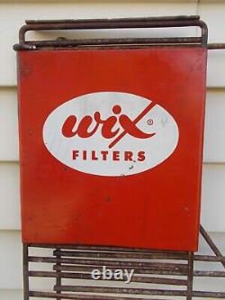 Présentoir pliable en fil de WIX Filters pour station-service/garage/magasin de pièces