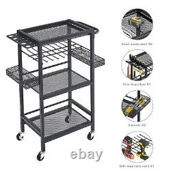 Rangement de garage pour organisateur d'outils électriques, étagère d'outils de garage, supports de perceuse de garage.