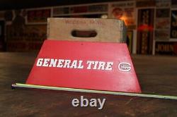 Rare Des Années 1960 General Tire Store Display Signature Garage De Station Ford Chevy Dodge