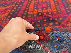 Tapis afghan luxueux persan de grande taille 9.3x17 et tapis oriental de 10x17 pour salon et chambre à coucher.