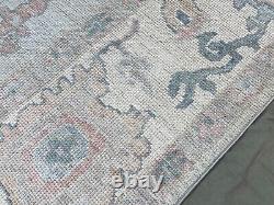 Tapis artisanal afghan géométrique oriental en laine tribale fait main de 272x368 cm (9x12 pieds)
