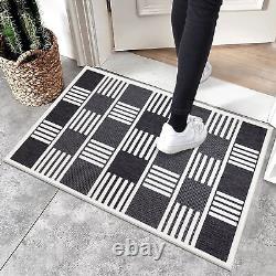 Tapis de couloir de luxe long grand tapis de porte lavable tapis de cuisine mats de sol