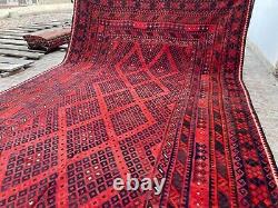Tapis de salon de grande taille de luxe 10x17 Oriental Afghan Faded 10x16.7 Palace Size