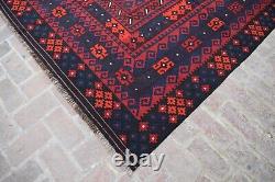 Tapis de salon ou de chambre oriental afghan en laine fait main, de grande taille, style vintage