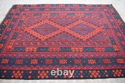 Tapis de salon ou de chambre oriental afghan en laine fait main, de grande taille, style vintage