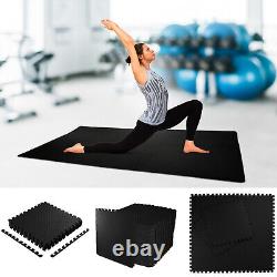 Tapis de sol en mousse souple Eva extra épaisse à emboîtement en forme de puzzle pour le yoga et la salle de sport