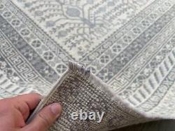 Tapis en laine filée à la main de qualité d'origine Khotan naturelle de 12x15 pieds 12.5x15.2 ft