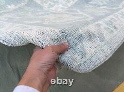 Tapis en laine naturelle faits à la main de qualité originale 10x13 Oushak de 9.7x13.7 pieds