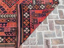 Tapis persan antique en laine orientale de 8,3x13,1 pieds de style vintage