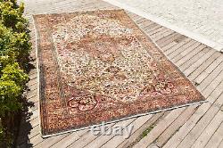 Tapis turc 78''x113'' Tapis Bunyan Vintage 199x288cm Décor Oriental 6x9 Rug