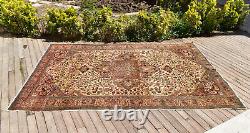 Tapis turc 78''x113'' Tapis Bunyan Vintage 199x288cm Décor Oriental 6x9 Rug