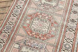Tapis turc 92x184cm vintage, décoration orientale 3x6 tapis Bunyan 36''x72''