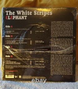 The White Stripes Elephant 2003 U.s. White/red Vinyl 2lp V2 Comme New Seeled
