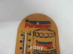Vieille Publicité Purolator Filtre Thermomètre Store Garage Dealer 830-s