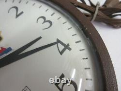 Vieille Publicité Sunoco Mur Horloge Électrique En Plastique Garage Magasin M-954