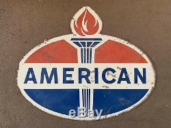 Vintage Dealer Original Essence American Sign Rare Country Store Huile Garage