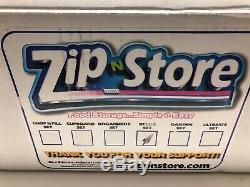 Zip-n-store Sac De Rangement En Plastique Organisateur Pour Réfrigérateur Garde-manger Garage Artisanat